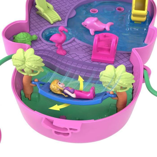 Polly Pocket-Mommy Monkey e il suo bambino-Box di 2 mini-figure HWP04