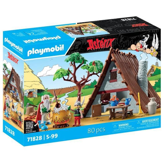 PLAYMOBIL 71828 Asterix: La capanna di Asterix con Panoramix
