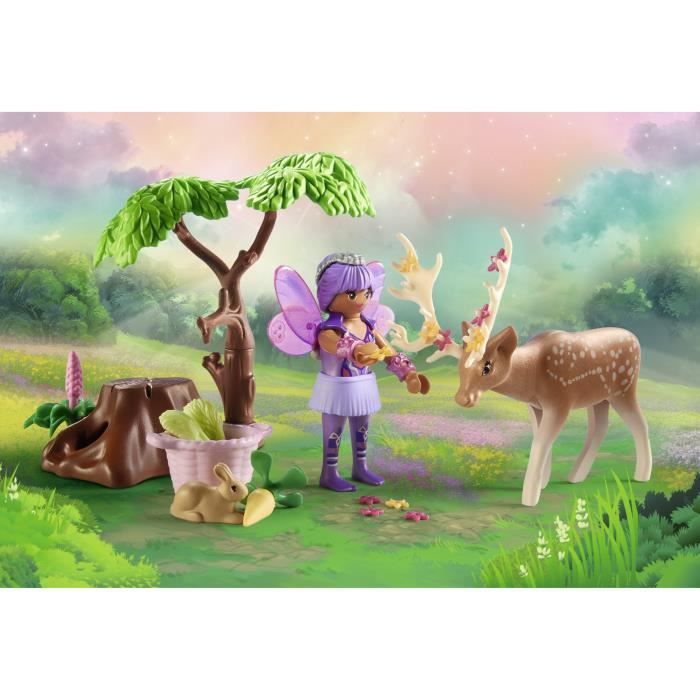 PLAYMOBIL 71800 Duo di fate con animali della foresta