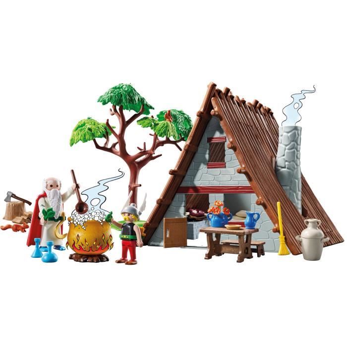 PLAYMOBIL 71828 Asterix: La capanna di Asterix con Panoramix
