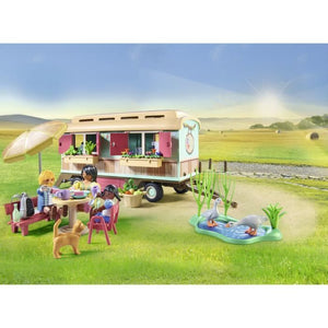 PLAYMOBIL 71441 Boutique café roulotte - Country - Dai 4 anni in su