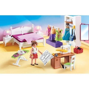 PLAYMOBIL 70208 - Camera da letto con spazio per cucire