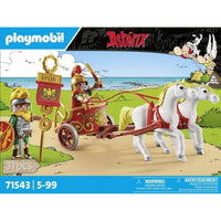 PLAYMOBIL 71543 Asterix: Cesare con carro e cavalli