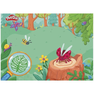 Play-Doh My Little Microscope, pasta da modellare, 9 accessori e 5 colori, dai 3 anni