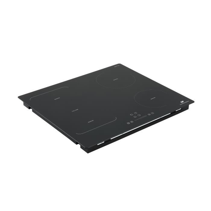 Piano cottura a induzione Continental Edison - 1 zona flex - Nero