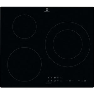 Piano cottura a induzione - ELECTROLUX - 3 fuochi - 60 cm - CIT60331CK - Nero