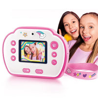 PHOTO CREATOR - Fotocamera a stampa istantanea Junior - Tema Unicorno - CLK 013 - Canal Toys
