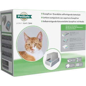 PETSAFE - Coperchio + Lettiera - AUTO SCOOPFREE 1.5