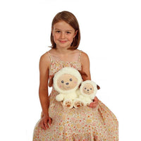 Peluche per cani Hoody Pets - GIPSY TOYS - Crema, 24 cm