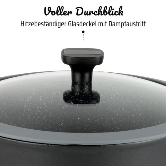 Pentola in alluminio pressofuso - GSW - EASY CLICK - 24 cm - Induzione