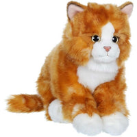 Peluche - Gipsy Toys - Gatto Mimiz - 28 cm - Rosso/Bianco