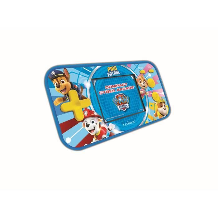 PAT 'PATROUILLE LEXIBOOK Console di gioco portatile per bambini Cyber Arcade compatta - 150 giochi
