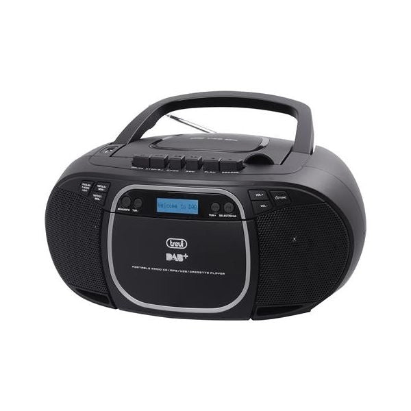 Trevi cmp 576 dab digitale 3 w dab, dab+, fm nero riproduzione mp3