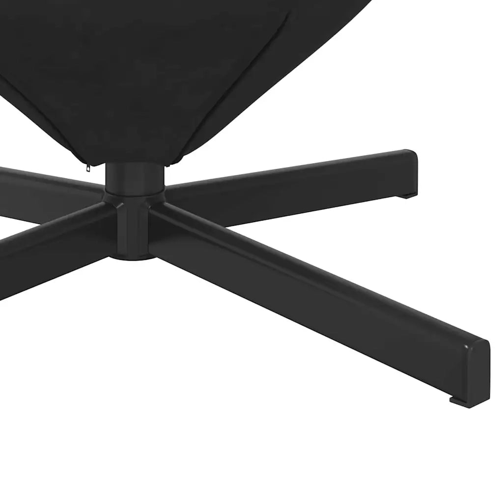 Divano Sedia-Poltrona uovo Nero 63 x 73 x 90 cm Velluto