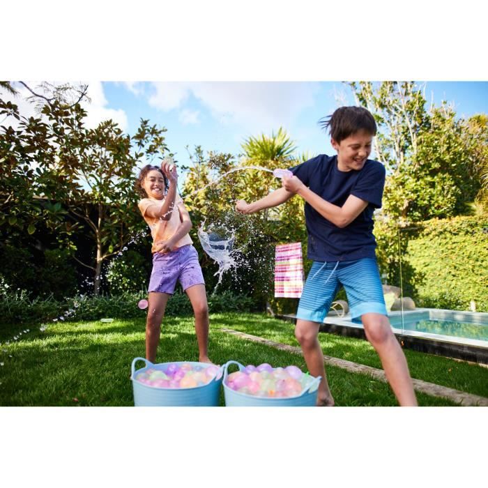 Palloncini d'acqua - ZURU BUNCHO BALLOONS - Festa tropicale - 265 palloncini - Chiusura automatica - Pronti in 60 secondi