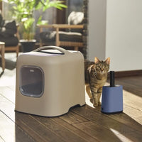 Paletta per lettiera con supporto ROTHO MYPET BIALA - Horizon Blue