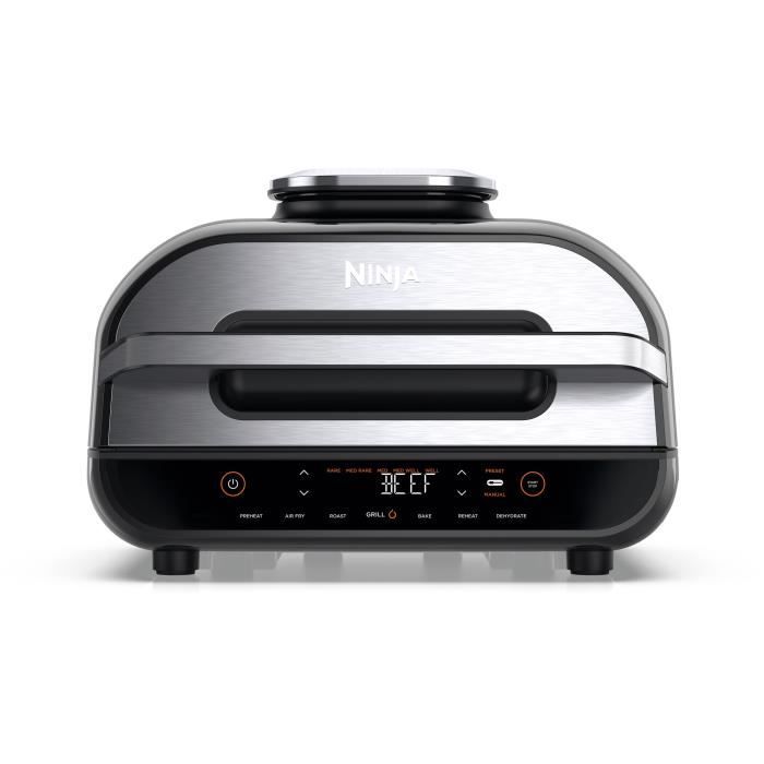 NINJA - Foodi MAX AG551EU - Grill da interno - 6 modalità di cottura - sonda cibo digitale