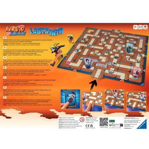 Naruto Labyrinth - giochi da tavolo - Naruto Shippuden - 7 anni - Ravensburger