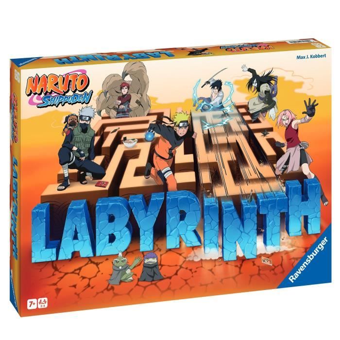 Naruto Labyrinth - giochi da tavolo - Naruto Shippuden - 7 anni - Ravensburger