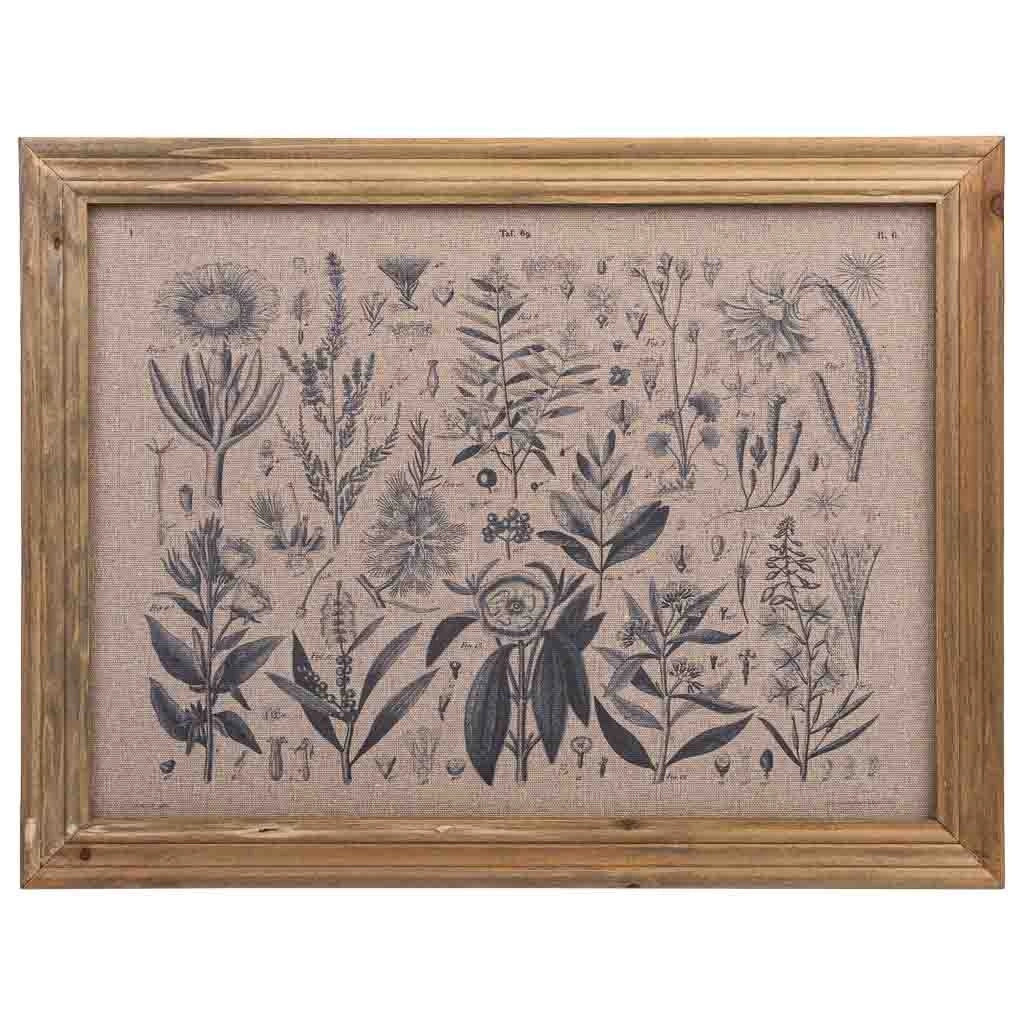 Quadro in tela stampata con cornice in legno, 33x43x1,8