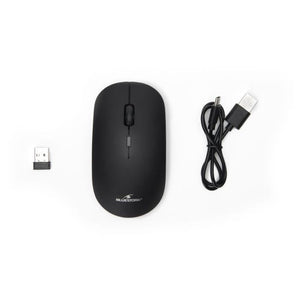 Mouse wireless - THE G-LAB - M-WL-OFF100-BLACK - 2.4g + Bluetooth - Ricaricabile - Compatibile con Mac e Windows