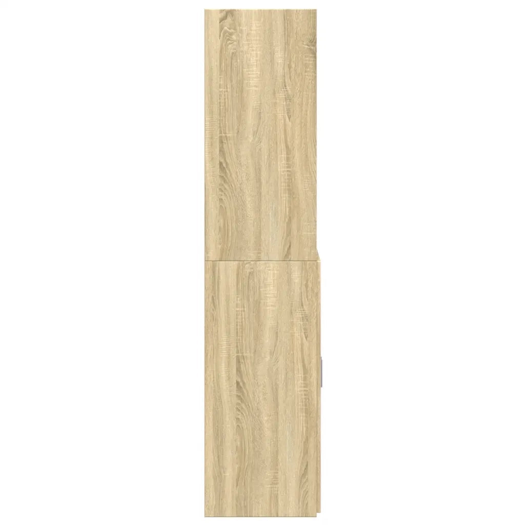 Credenza | Madia | Buffet da pranzo | Armadio da pranzo Rovere Sonoma 70x42,5x185 cm in Legno Multistrato