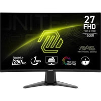 Monitor da gaming - MSI - 27'' curvo 1500R - QHD - 1ms - 250Hz - HDR Ready - Sincronizzazione adattiva - Compatibile VESA