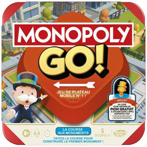 Monopoly Go, Gioco da tavolo da 8 anni, Gioco da tavolo per famiglie