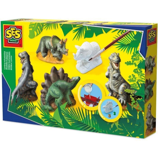 Modanatura e pittura - dinosauri