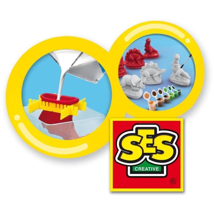 Modanatura e pittura - dinosauri