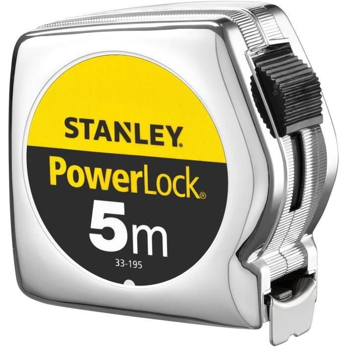 Misurazione - STANLEY - 1-33-195 - 5 mx 25 mm - Powerlock Classic ABS
