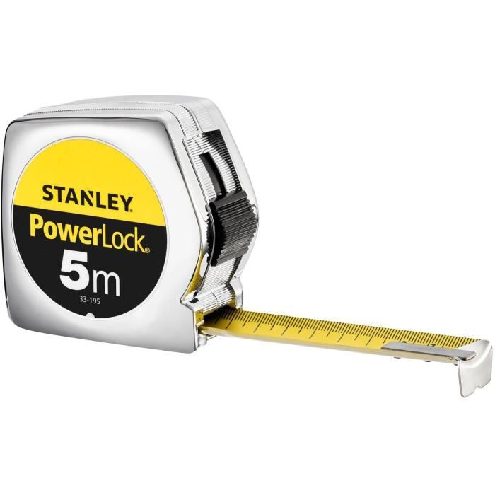 Misurazione - STANLEY - 1-33-195 - 5 mx 25 mm - Powerlock Classic ABS