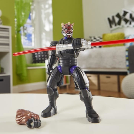 MixMashers Darth Maul, statuetta personalizzabile da 12 cm da abbinare e mescolare con accessori, Star Wars, da 4 anni