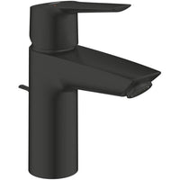 Miscelatore monocomando lavabo - GROHE Start - 242092432 - Nero opaco - Taglia S - Risparmio idrico - Estraibile e scarico