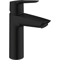 Miscelatore monocomando lavabo - GROHE Start - 237462432 - Nero opaco - Taglia M - Bocca media - Risparmio idrico