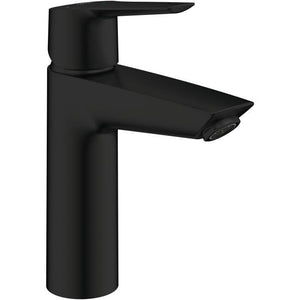 Miscelatore monocomando lavabo - GROHE Start - 237462432 - Nero opaco - Taglia M - Bocca media - Risparmio idrico