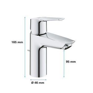 Miscelatore monocomando lavabo - Taglia S - GROHE - Start - Cromo