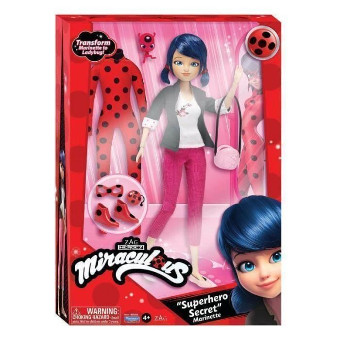 Miraculous Ladybug - Fashion doll 26 cm ei suoi due outfit