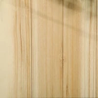 Fioriera da Esterno Verticale in Legno con Foro di Drenaggio e Rivestimento Interno, 86x30x50 cm