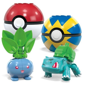 MEGA Pokémon - Allenatore di Pokémon Pianta - Set da costruzione HWR77