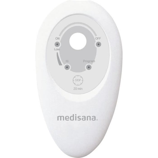 MEDISANA - MBH - Tappetino per bagno schiuma - Bianco - 3 livelli di intensità