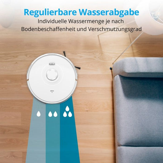 MEDION MD11782 X10 SW robot aspirapolvere - 120 min - 2700 Pa - 400 ml - Bianco