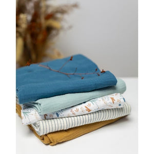 Maxi fascia - Stampata - 100x100 cm - Celadon