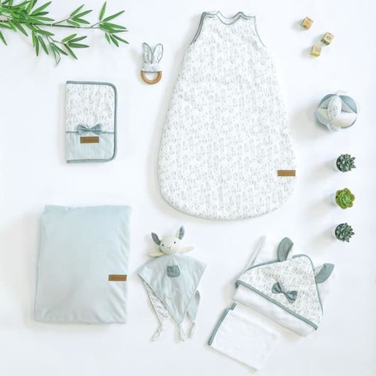 Materassino fasciatoio + Fodera con 1 spugna impermeabile - DOMIVA - FILOU