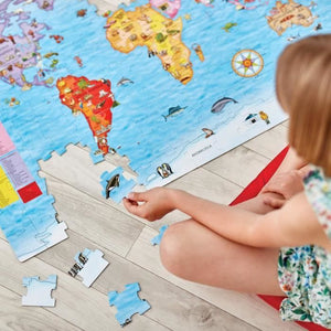 Mappa del mondo - Puzzle - FRUTTETO