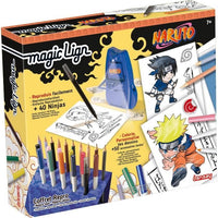 Magic Lign - LANSAY - Naruto Repro Box - 100 illustrazioni - Dai 7 anni in su
