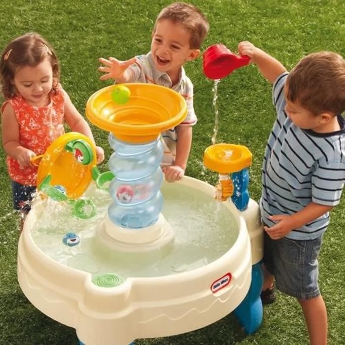 Little Tikes - Blue Water Game Table - Tornades