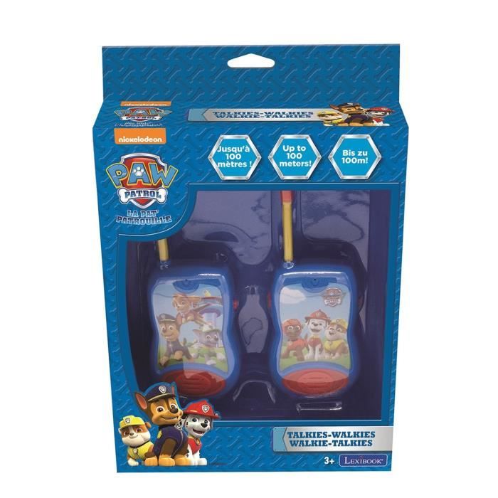 LEXIBOOK Paw Patrol Walkie-Talkie per bambini - TW12PA