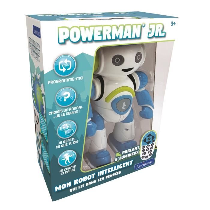 LEXIBOOK - POWERMAN Junior - Robot educativo interattivo - Età 3+