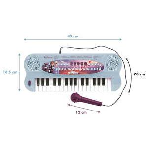 LEXIBOOK - Frozen II - Tastiera elettronica con microfono (32 tasti)